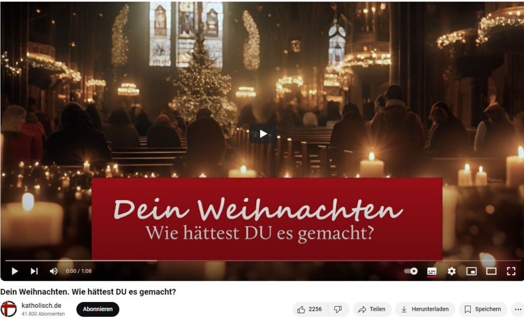 Dein Weihnachten. Wie hättest DU es gemacht?