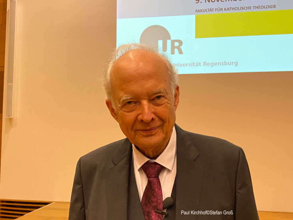 Prof. em. Dr. Paul Kirchhof©Dr. Stefan Gross